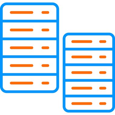 bulut bilgi işlem veri merkezi simgesi  