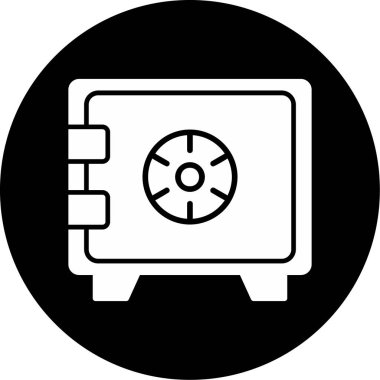 güvenli simge vektör illüstrasyonu 