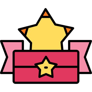 star web icon simple illustration 