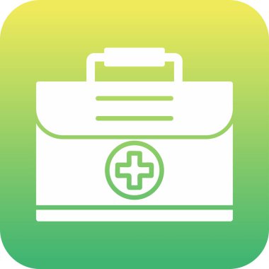 Tıbbi durum web simgesi, vektör illüstrasyonu 