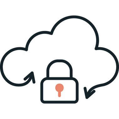 bulut vektörü resimleme tasarımı 