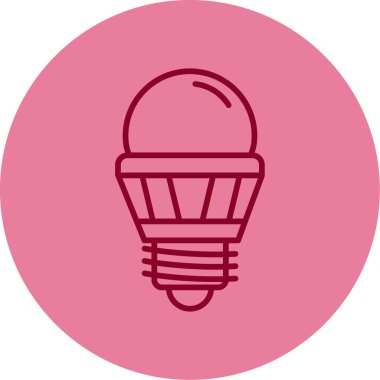 Enerji tasarrufu ikonu. Web simgesi basit illüstrasyon