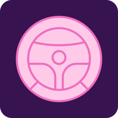 Direksiyon. Web simgesi basit illüstrasyon