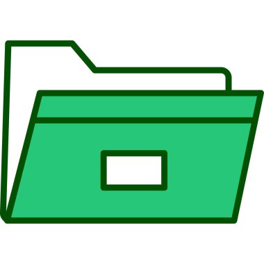 Dosya. Web simgesi basit illüstrasyon 