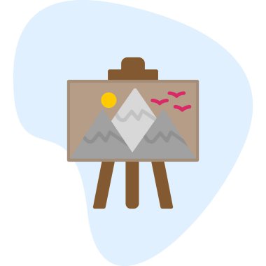 resim simgesi vektör illüstrasyonu