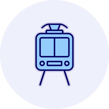 Web simgesi tren, illüstrasyon vektör 