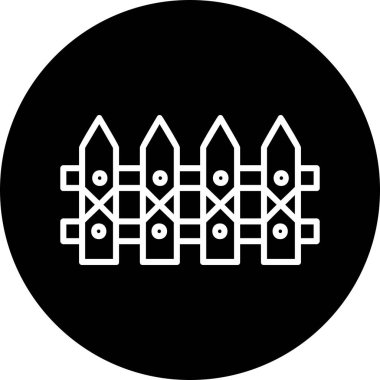 Çitin vektör illüstrasyonu