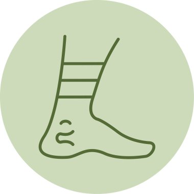  Aşil. Web simgesi basit illüstrasyon