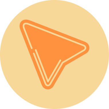 Pointer simgesi ögesinin vektör illüstrasyonu 