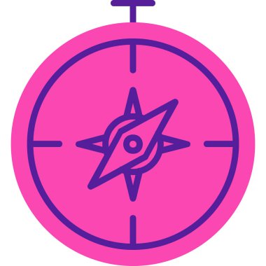 Pusula simgesi vektör resimlemesi 