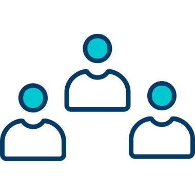 Adaylar web simgesi vektör illüstrasyonu 