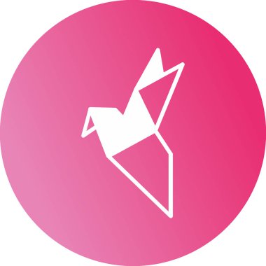 kuş ağı simgesi, vektör illüstrasyonu 