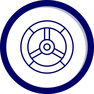 lastik simgesi vektör illüstrasyonu 