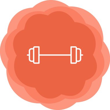 Dambıl. Web simgesi tasarımı illüstrasyonu 