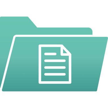 dosya dizini vektör illüstrasyonu        