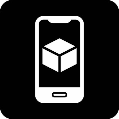 Görüntüde Artırılmış Gerçeklik simgesine sahip akıllı telefon 