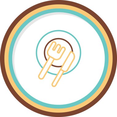 Diyet simgesi, satır biçimi 