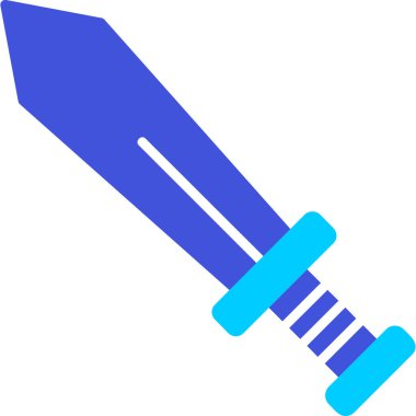 Kılıç. Web simgesi basit illüstrasyon 