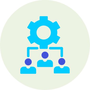 Bir grup insanın vektör çizimi, Takım Yönetimi