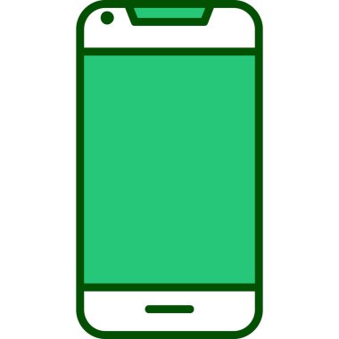 Smartphone web simgesi, vektör çizim 