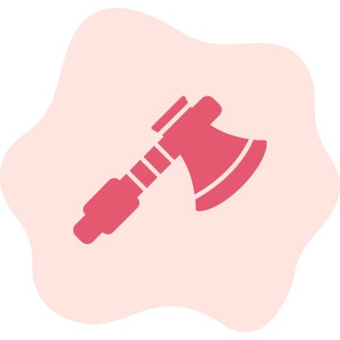 Balta ağ simgesi, vektör illüstrasyonu 