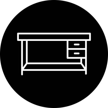 Resepsiyon simge vektör çizim 