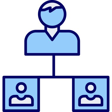 ağ bağlantısı simgesi ana hat biçiminde 