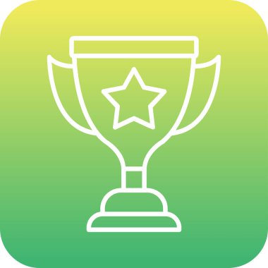 ödül web simgesi basit illüstrasyon