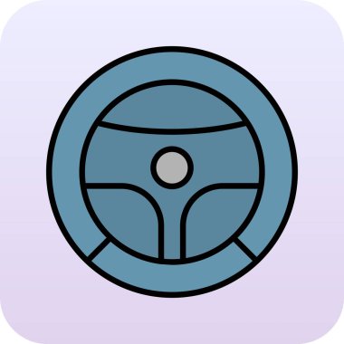 Direksiyon. Web simgesi basit illüstrasyon