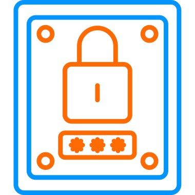 password web icon vector illustration 