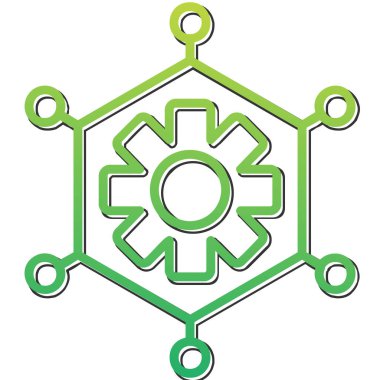 vector illustration of modern Algorithm icon            