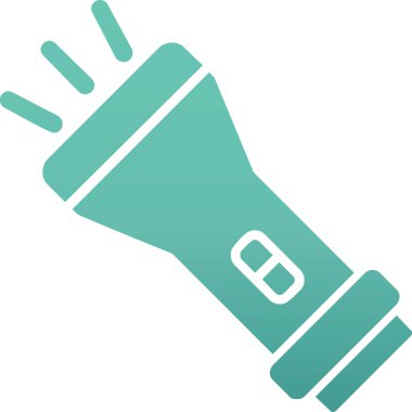 el feneri. Web simgesi basit illüstrasyon