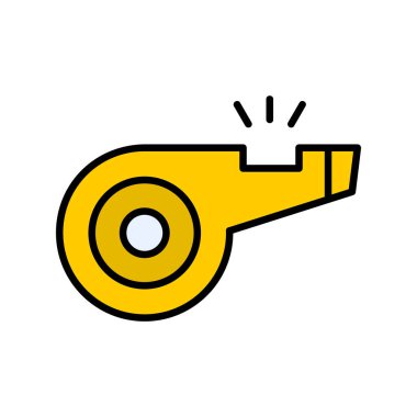 Web tasarımı için ıslık simgesi, vektör illüstrasyonu 