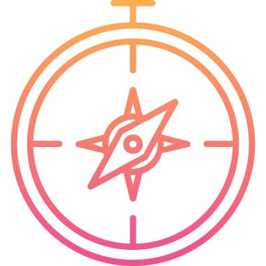 Pusula simgesi vektör resimlemesi 