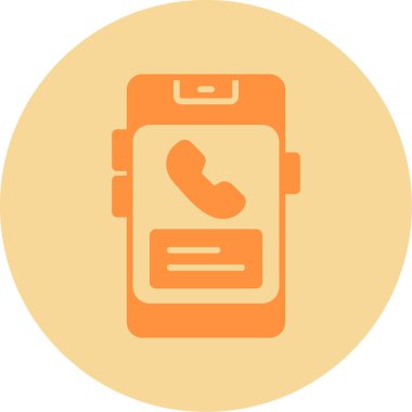 Telefon Defteri simgesi, vektör illüstrasyonu