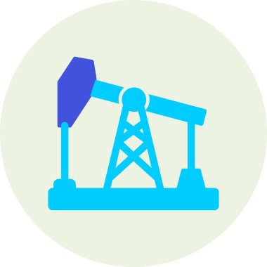 yağ pompası ikon vektör illüstrasyonu 