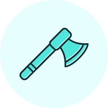 Balta ağ simgesi, vektör illüstrasyonu 