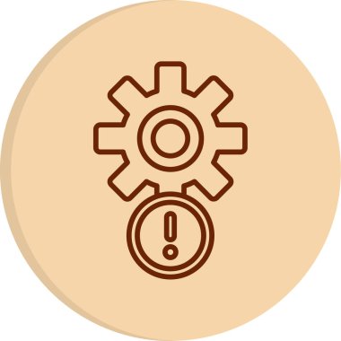 uyarı simgesi vektör illüstrasyonu