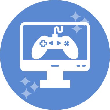 oyun simge vektör çizim 