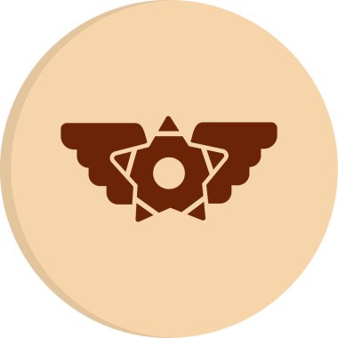 yıldız web simgesi basit illüstrasyon 