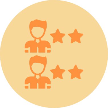 puan simgesi, vektör illüstrasyonu 