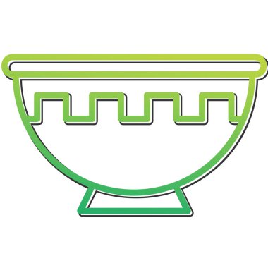 kase web simgesi basit illüstrasyon 