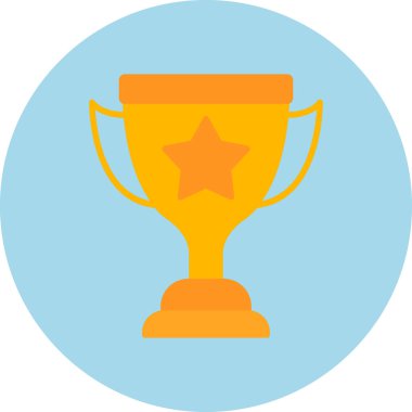 ödül web simgesi basit illüstrasyon