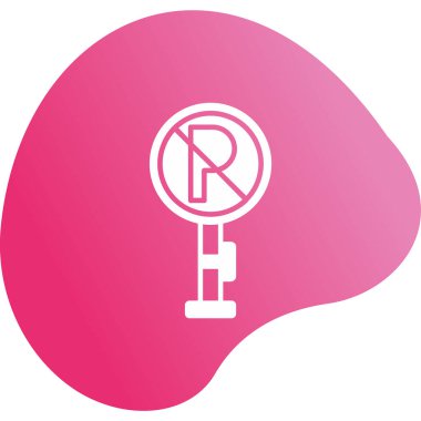 Web simgesi Otopark, illüstrasyon vektör