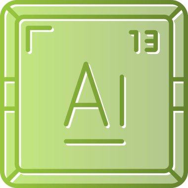 Alüminyum ağ simgesi, vektör illüstrasyonu