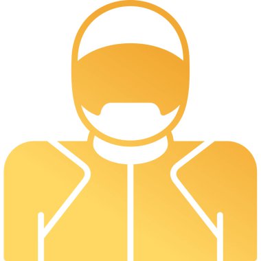 Bobsleigh. Web simgesi basit tasarım              