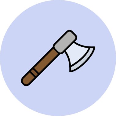 Balta ağ simgesi, vektör illüstrasyonu 