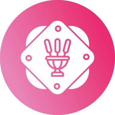 Tütsü. Web simgesi vektör illüstrasyonu