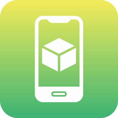 Görüntüde Artırılmış Gerçeklik simgesine sahip akıllı telefon 