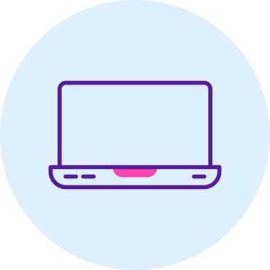 Dizüstü web simge vektör çizim 